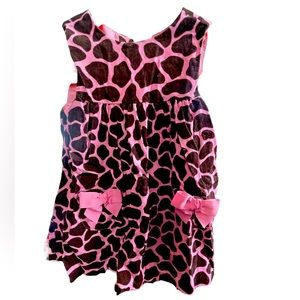 18-24 Mo Gymboree Giraffe Pink Dress